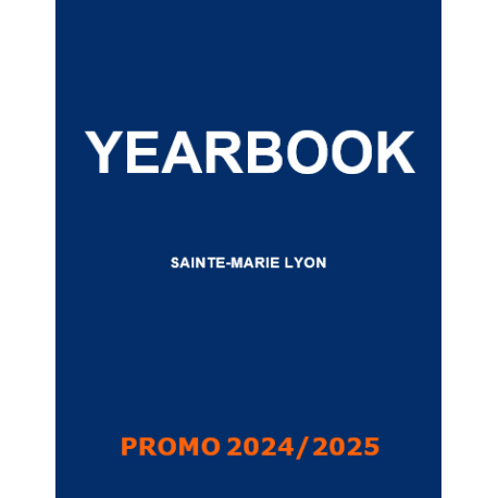 Yearbook terminale Saint-Paul 2025